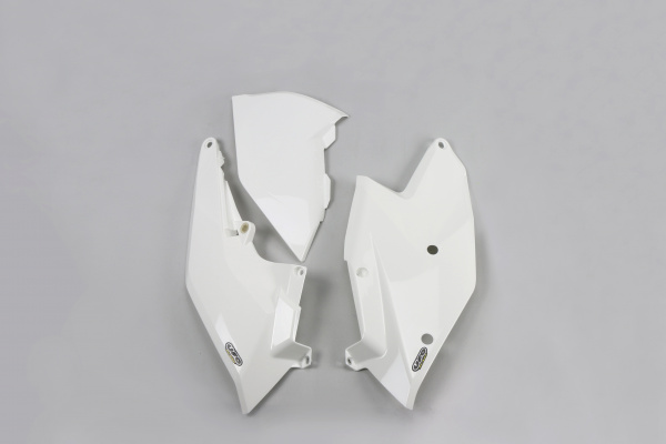 Side Panels white for Ktm SX 250 - SX-F 450 - XC-W 250 TPI - EXC 250 TPI - XC-W 125 - SX-F 250 - EXC-F 500 - EXC-F 450 - EXC...
